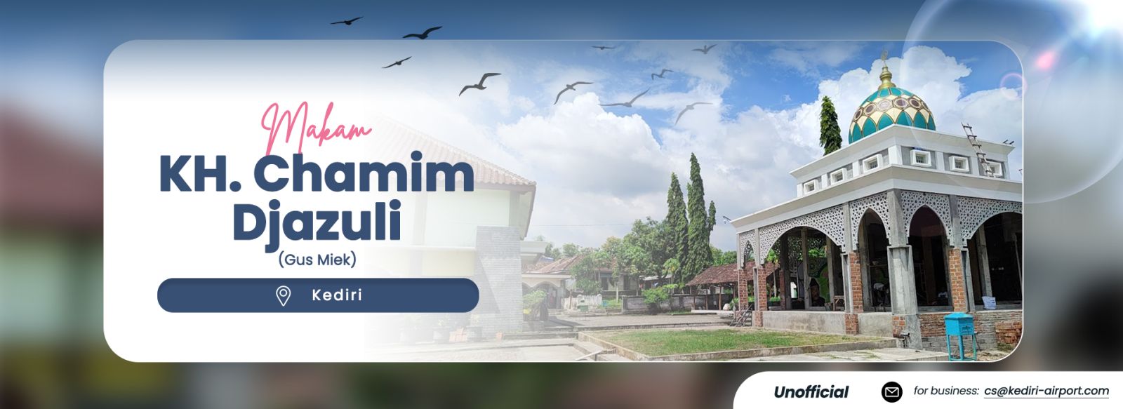 Grave of KH. Chamim Djazuli (Gus Miek)